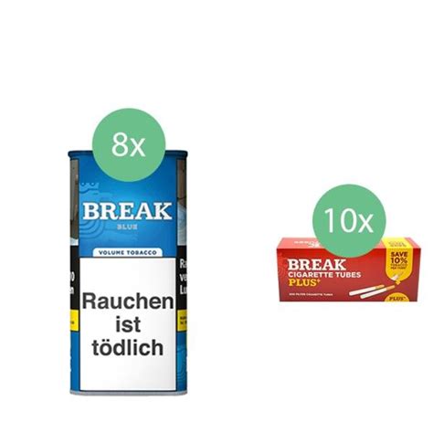 Break Tabak zum unschlagbaren Preis ️ in der Tabak Welt